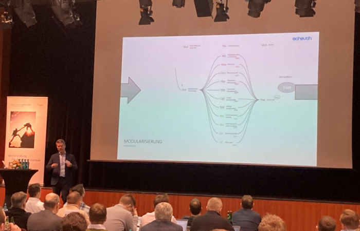 Stefan Hötzinger auf der Variantenmanagement Konferenz 2023 in Langen vom VDMA